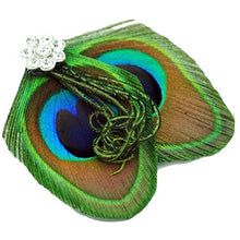 peacock feather rhinestone hairpin hairclips dance party wedding hair band wear J4U66