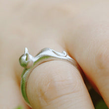personality stereo animal5 sterling silver ring matting adjustable ring jewelry for women girls bride wedding party J4U66