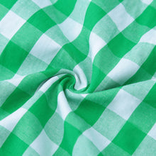 plaid women dress sweetheart neck spaghetti strap eelegant dress casual evening party dress green J4U66
