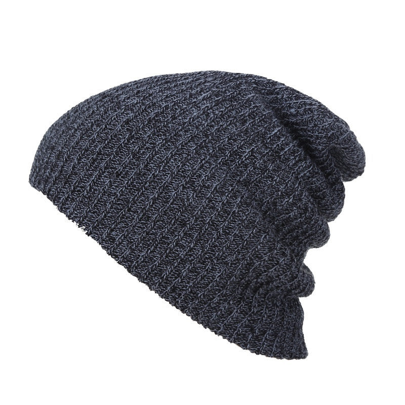 Plain Beanie Caps Slouchy Knitted Custom Hats for Men Multicolor J4U66