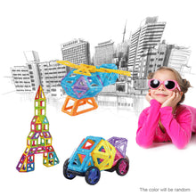 plastic building puzzle magnetic building puzzle toys 3d puzzle building diy kids toys educational model toys J4U66