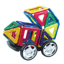 plastic building puzzle magnetic building puzzle toys 3d puzzle building diy kids toys educational model toys J4U66
