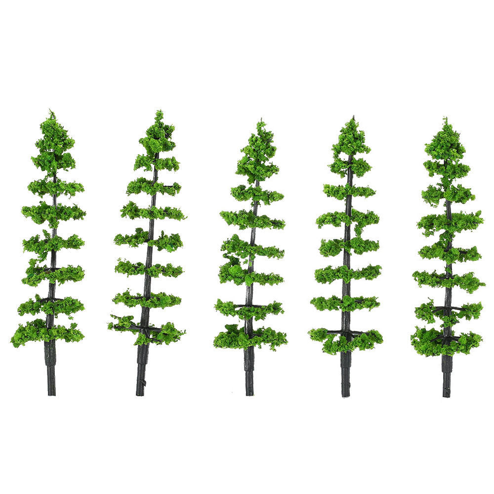 plastic model trees 10pcsarchitectural model for railroad layout garden landscape trees model diorama miniatures model toys J4U66
