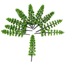 plastic model trees 10pcsarchitectural model for railroad layout garden landscape trees model diorama miniatures model toys J4U66
