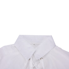 Plus Size 3XL Women Front Cross Deep V Neck Long Sleeve Blouse Sexy Chiffon Shirt Tops J4U66