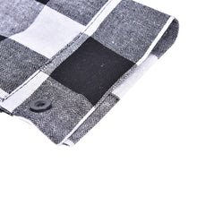 Plus Size M-2XL Long Shirts Single Breasted Plaid Cotton Shirt Wild Casual Streetwear Shirt Women Blouse J4U66
