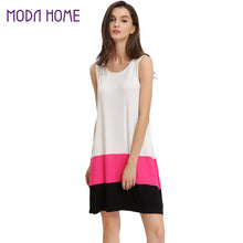 plus size women casual dresses round neck sleeveless pocket dress patchwork sexy party mini dress vestido de festa J4U66