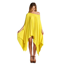 plus size women dress off shoulder asymmetric hem mid calf dress robe sexy long boho party dress vestidos plus size xxxl J4U66