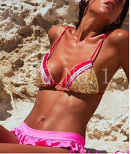 plus women bikini sets butterfly pattern printed push up biquini swimwear large sized 4 5 swimsuit bathing suit k37 J4U66