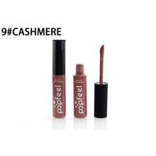 Popfeel 12 Color Liquid Matte Lipstick Set Nude Lip Gloss Cream Baby Lip Balm Lasting Professional Brand Makeup Korean Cosmetic J4U66