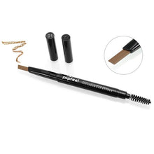 Popfeel Cosmetics Makeup Double Automatic Rotation Eyebrow Eyeliner Pencil Eye Brow Makeup Tool Natural Girl Gift J4U66