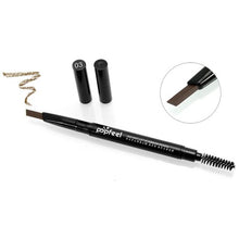 Popfeel Cosmetics Makeup Double Automatic Rotation Eyebrow Eyeliner Pencil Eye Brow Makeup Tool Natural Girl Gift J4U66