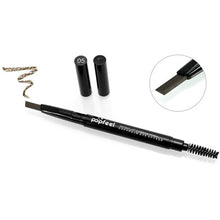 Popfeel Cosmetics Makeup Double Automatic Rotation Eyebrow Eyeliner Pencil Eye Brow Makeup Tool Natural Girl Gift J4U66