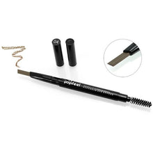 Popfeel Cosmetics Makeup Double Automatic Rotation Eyebrow Eyeliner Pencil Eye Brow Makeup Tool Natural Girl Gift J4U66