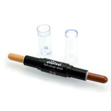 Popfeel Makeup Concealer Double-ended 2 in1 Contour Stick Contouring Highlighter Bronzer Create 3D Face Makeup Full Cover J4U66