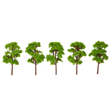 green banyan tree model 10pcs train layout garden scenery landscape tree model diorama miniatures architectural model J4U66
