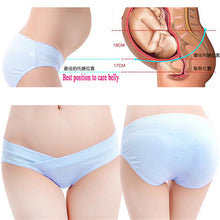 Pregnant Women Panties Lingerie Cotton Underwear Knickers Solid Seamless Stretch Briefs Clothing J4U66