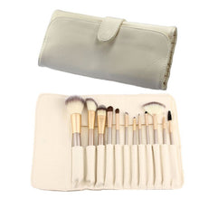 Pro Cosmetics Brushes Set Wood Material Stems Brush Horse Hair Makeup Foundation Powder Blush Eyeliner Brushe 12/18pcs PY2 J4U66