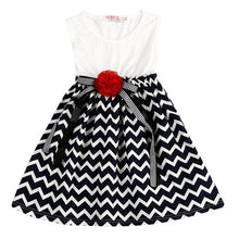Pro Flower Kids Dress Princess Girl Dress Striped Party Costume For Girls Dresses Children Clothing LE2 J4U66