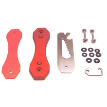 pro keychain clip key outdoor multi function organize up to 30 keys dual led lights built in bottle opener kits tool J4U66
