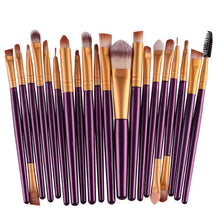 pro makeup 20pcs brush set powder foundation eyeshadow eyeliner lip make up brushes tool J4U66