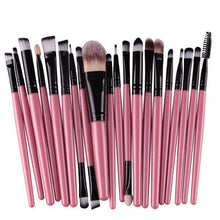 pro makeup 20pcs brush set powder foundation eyeshadow eyeliner lip make up brushes tool J4U66