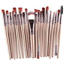 pro makeup 20pcs brush set powder foundation eyeshadow eyeliner lip make up brushes tool J4U66