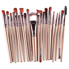 pro makeup 20pcs brush set powder foundation eyeshadow eyeliner lip make up brushes tool J4U66