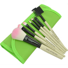 7pcs brushes set powder foundation eyeshadow eyeliner lip brush tool J4U66