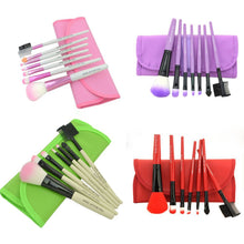7pcs brushes set powder foundation eyeshadow eyeliner lip brush tool J4U66