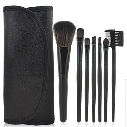 7pcs brushes set powder foundation eyeshadow eyeliner lip brush tool J4U66