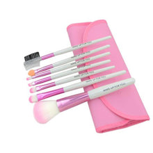 7pcs brushes set powder foundation eyeshadow eyeliner lip brush tool J4U66