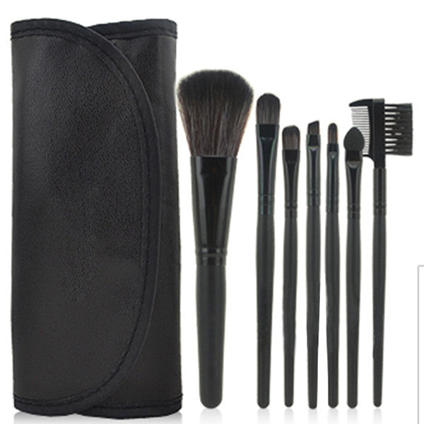 Pro Makeup 7pcss Brushes Set Powder Foundation Eyeshadow Eyeliner Lip Brush Tool PY1 P18 J4U66