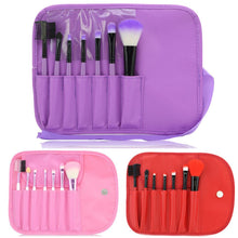 7pcs brushes set powder foundation eyeshadow eyeliner lip brush tool J4U66