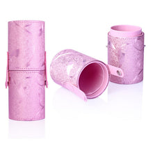Pro Makeup Brush Holder Container Empty Pu Leather Cosmetic Case Portable Storage Organizer Cup 10 Colors Optional J4U66