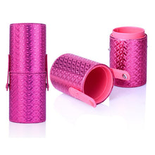Pro Makeup Brush Holder Container Empty Pu Leather Cosmetic Case Portable Storage Organizer Cup 10 Colors Optional J4U66