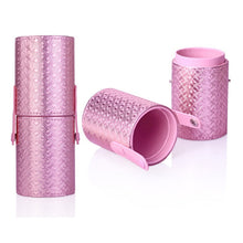 Pro Makeup Brush Holder Container Empty Pu Leather Cosmetic Case Portable Storage Organizer Cup 10 Colors Optional J4U66