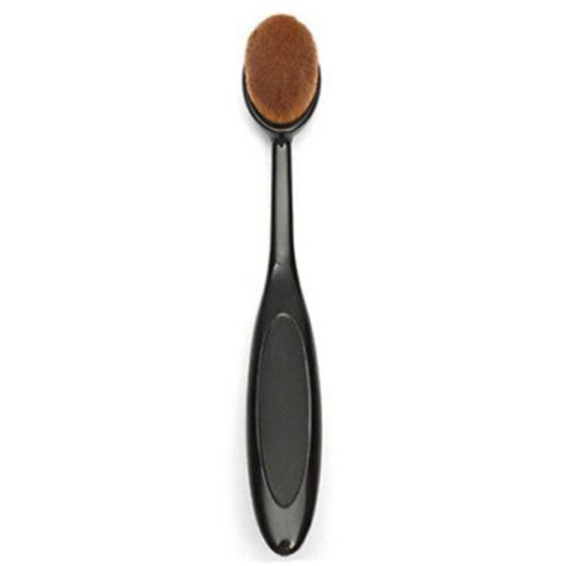 Pro Oval Brush Makeup Cosmetic Foundation Liquid Cream Powder Blush Pigment Tool Y8 J4U66