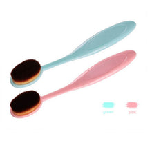 pro oval brushes makeup cosmetic foundation liquid cream powder blush pigment make up tools maquiagem J4U66