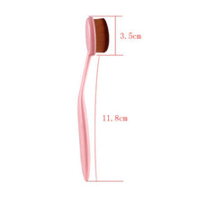 pro oval brushes makeup cosmetic foundation liquid cream powder blush pigment make up tools maquiagem J4U66