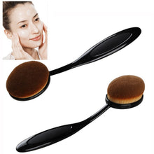 Pro Oval Large Brand Makeup Brushes Cosmetics Foundation Liquid Cream Powder Toolaquiagem J4U66