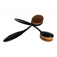 pro oval large makeup brushes cosmetics foundation liquid cream powder tools maquiagem J4U66