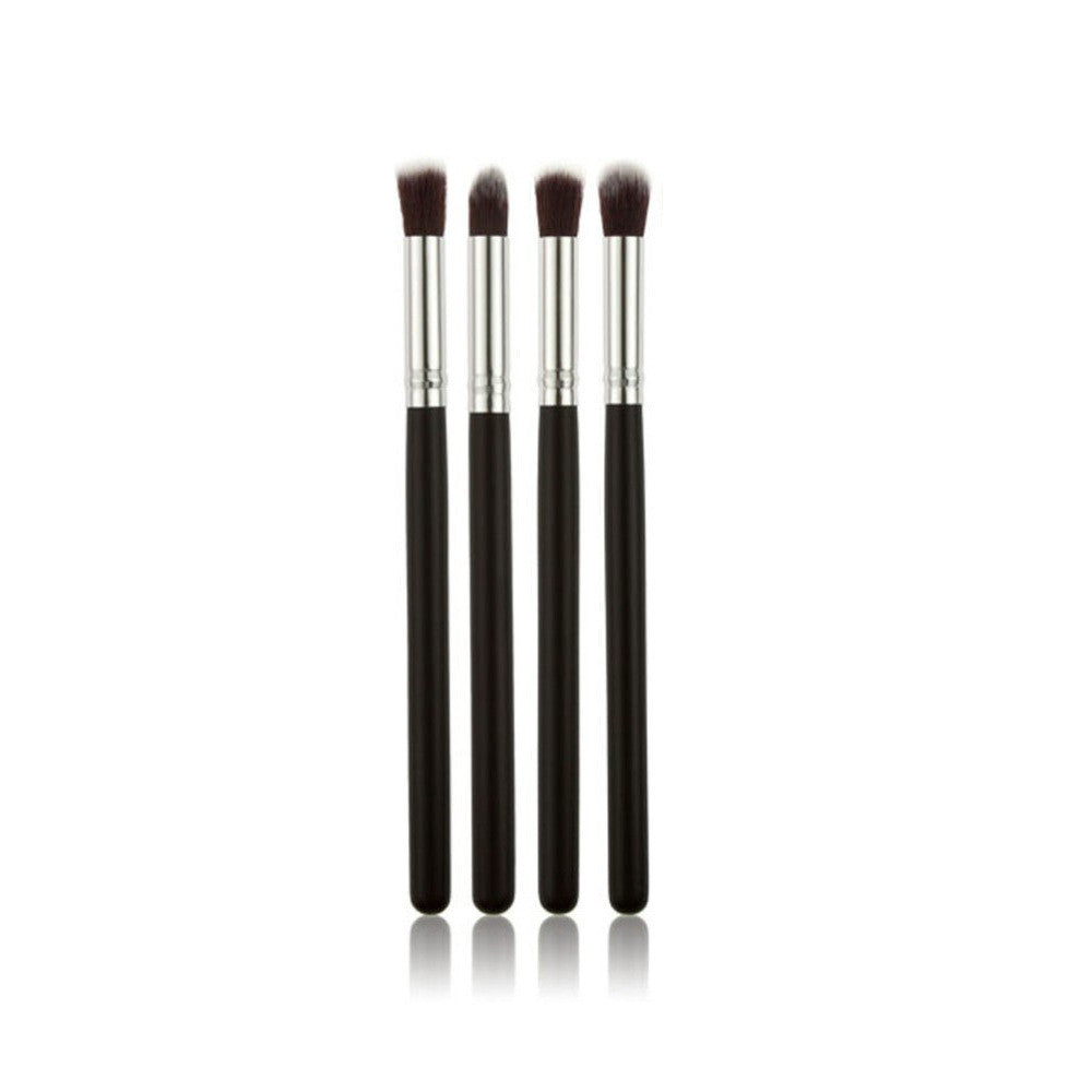 Pro Oval Women 4pc Makeup Brushes Face Powder Concealer Blush Liquid Foundation Eye Shadow Blusher Make Up Eyeshadow Tools J4U66