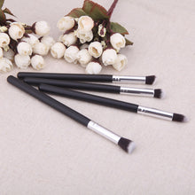 Pro Oval Women 4pc Makeup Brushes Face Powder Concealer Blush Liquid Foundation Eye Shadow Blusher Make Up Eyeshadow Tools J4U66