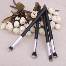 Pro Oval Women 4pc Makeup Brushes Face Powder Concealer Blush Liquid Foundation Eye Shadow Blusher Make Up Eyeshadow Tools J4U66