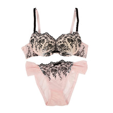 pro sexy women underwire bra and panty 2pcs set push up underwear lingerie bras 32 3 J4U66