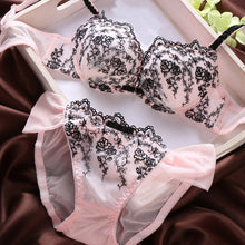 pro sexy women underwire bra and panty 2pcs set push up underwear lingerie bras 32 3 J4U66