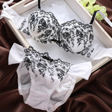 pro sexy women underwire bra and panty 2pcs set push up underwear lingerie bras 32 3 J4U66