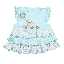 Pro Baby Girl Printed sleeveless Back halter Cotton Suits Cloth Set Comfortable Shirt + Pants J4U66