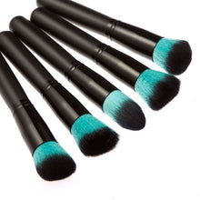10pcs makeup brush set powder foundation brush eyebrow eyeshadow cosmetic tools toiletry kit for women J4U66